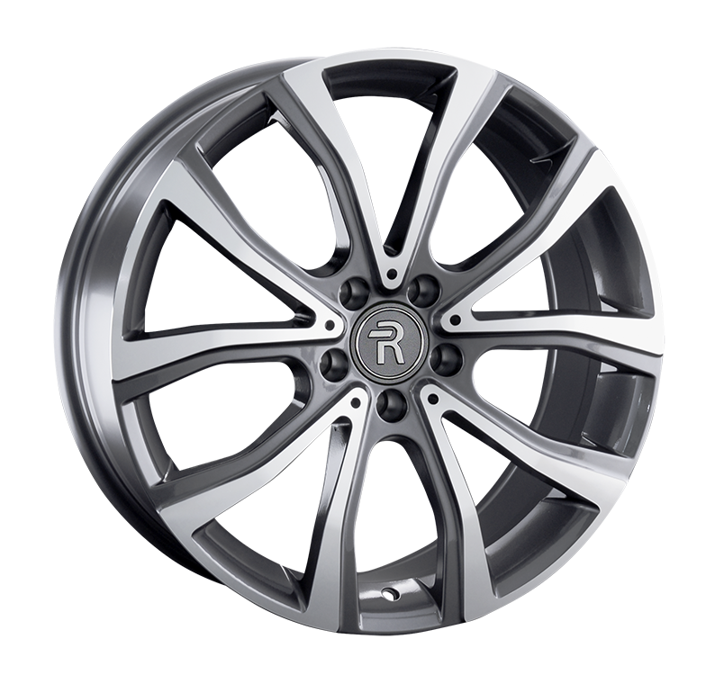 Replay MR218 8.5x19/5x112 D66.6 ET59 Насыщенный темно-серый полностью полированный