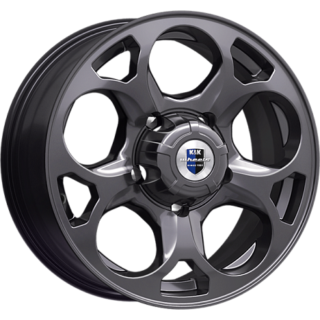 K&K Линкс 7x16/5x139.7 D108.5 ET35 Антрацит М