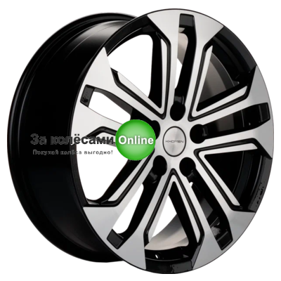 Khomen Wheels KHW1803 (Dargo/Jolion) 7x18/5x114,3 ET37 D66,5 Black-FP
