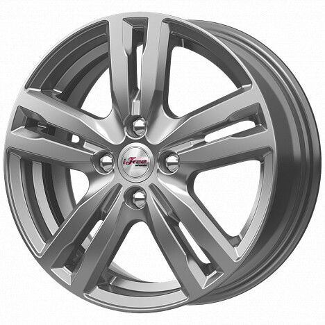 iFree Горизонт 6x15/4x100 D54.1 ET46 Насыщенный тёмно-серебристый