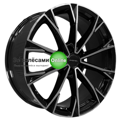 Khomen Wheels KHW2018 (Geely Monjaro/Tugella) 8x20/5x108 ET46 D63,4 Black-FP