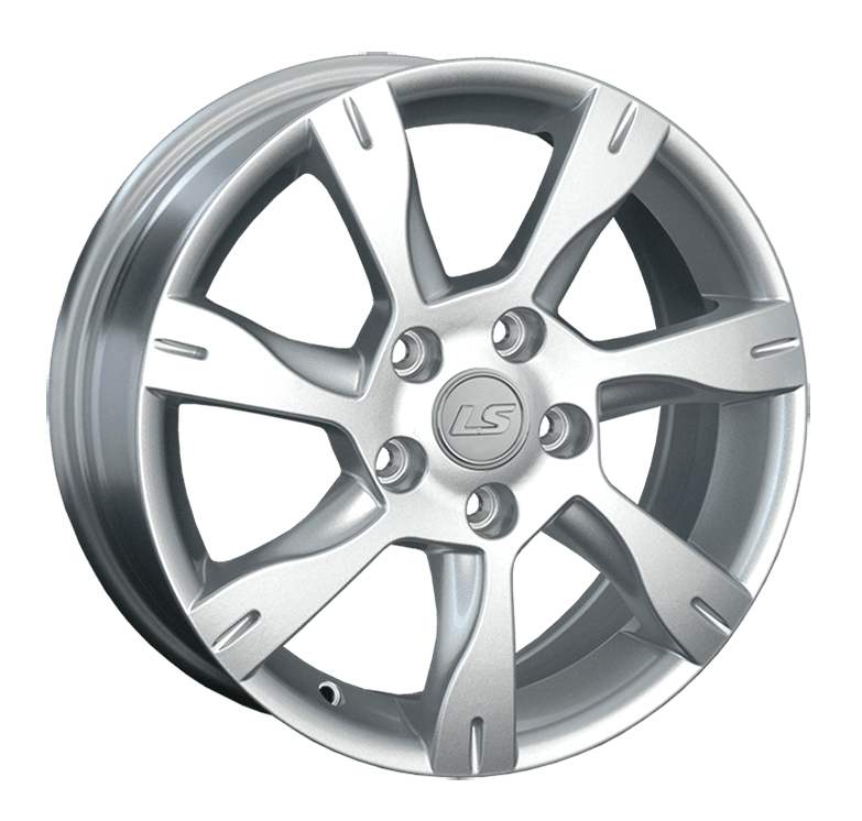 LS1061 6.5x15/5x114.3 D73.1 ET40 Серебристый