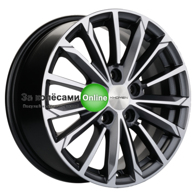 Khomen Wheels KHW1611 (Huyndai/Kia) 6,5x16/5x114,3 ET44 D67,1 Gray-FP