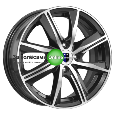K&K Арнар (КС890) 6x15/4x100 ET35 D67,1 Алмаз черный SK