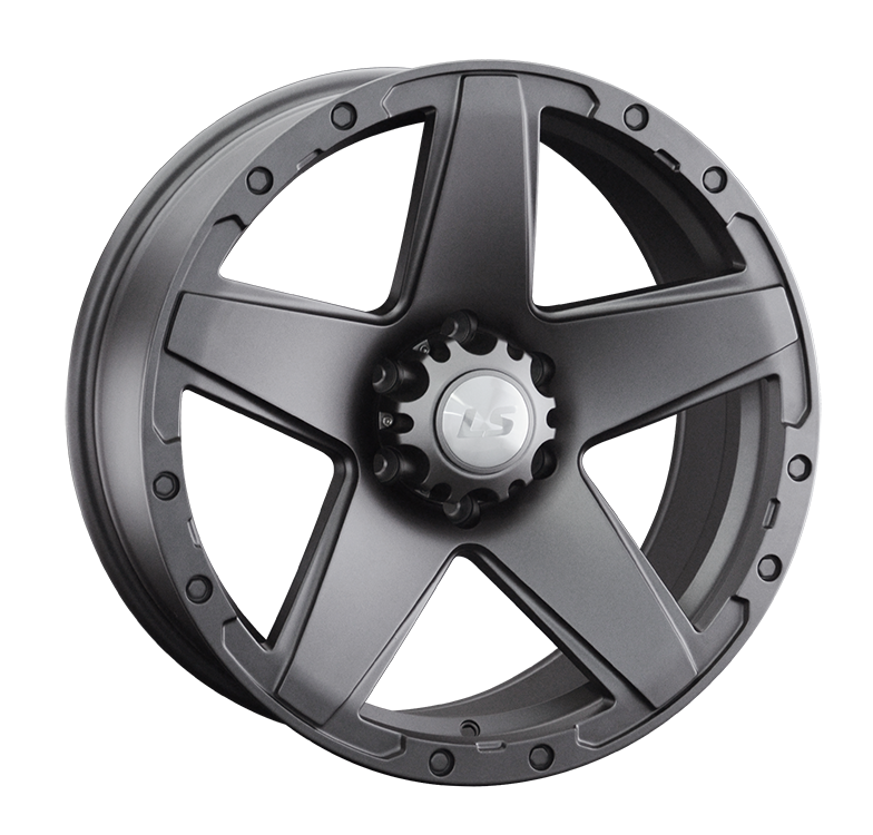 LS 1284 8x17/6x139.7 D100.1 ET30 Серый матовый