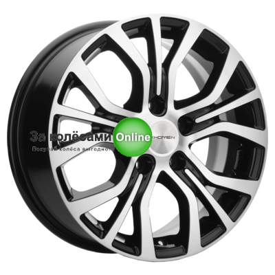 Khomen Wheels KHW1608 (DFM 580) 6,5x16/5x110 ET45 D67,1 Black-FP