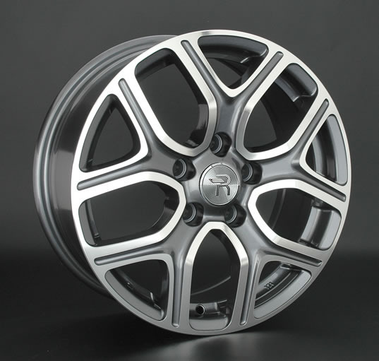 Replay MI108 7x18/5x114.3 D67.1 ET38 Насыщенный темно-серый полностью полированный