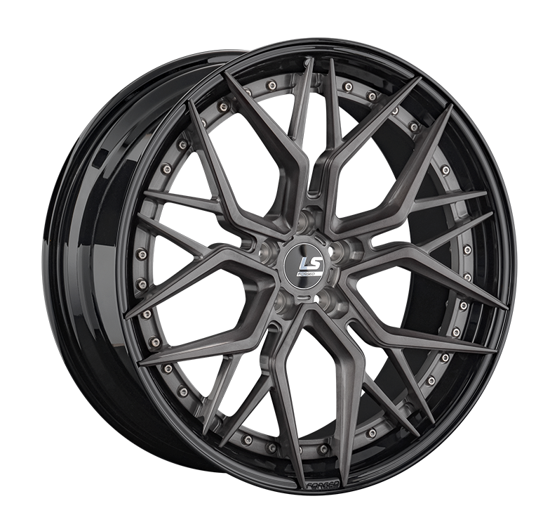 LS Forged LS FG35 9.5x21/5x112 D66.6 ET36 ALBRSD-GM/BK