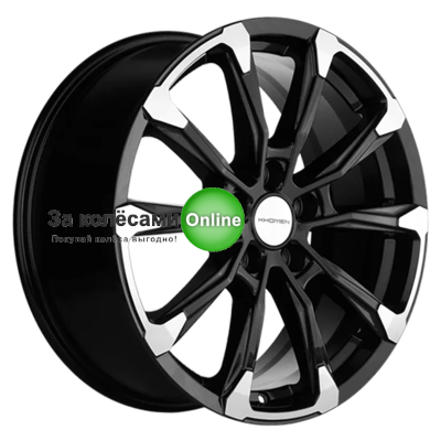 Khomen Wheels KHW1808 (K5/Santafe) 7,5x18/5x114,3 ET50 D67,1 Black-FP