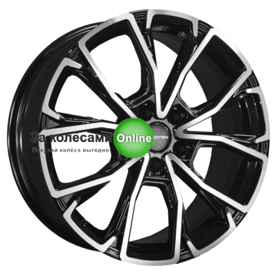 Khomen Wheels KHW1907 (Geely Monjaro/Tugella) 7,5x19/5x108 ET46 D63,4 Black-FP