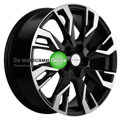 Khomen Wheels KHW1809 (Teana/X-trail) 7x18/5x114,3 ET45 D66,1 Black-FP