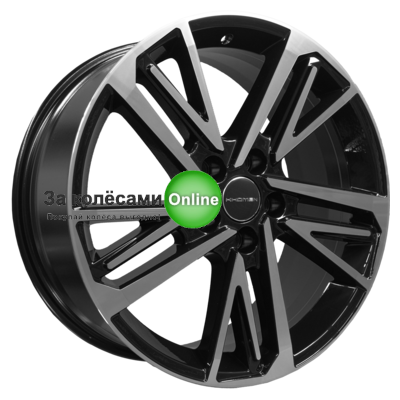 Khomen Wheels KHW1815 (Passat) 8x18/5x112 ET48 D57,1 Black-FP