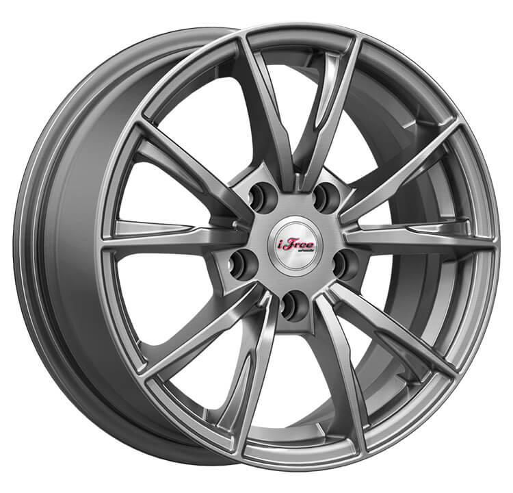 iFree Сион 6.5x15/5x110 D65.1 ET35 Насыщенный тёмно-серебристый
