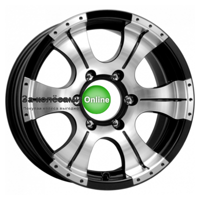 K&K Байконур (КС473) 7x15/5x139,7 ET-5 D110,1 Алмаз черный