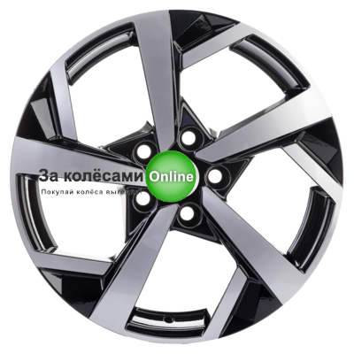 Khomen Wheels KHW1712 (CX-5/i40/X-Trail) 7x17/5x114,3 ET45 D67,1 Black-FP