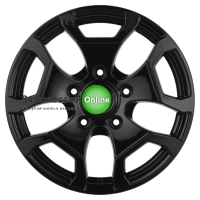 Khomen Wheels KHW1725 (Niva 4x4) 6,5x17/5x139,7 ET35 D98,5 Black