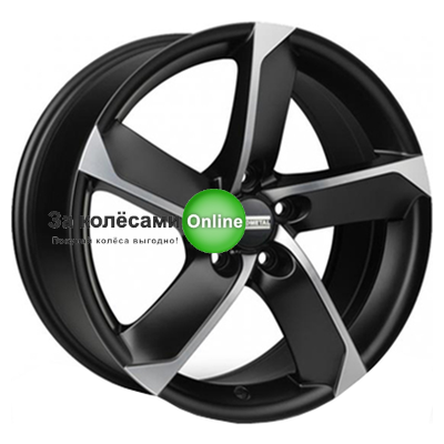 Fondmetal 7900 7,5x17/5x112 ET48 D57,1 Matt Black Polished