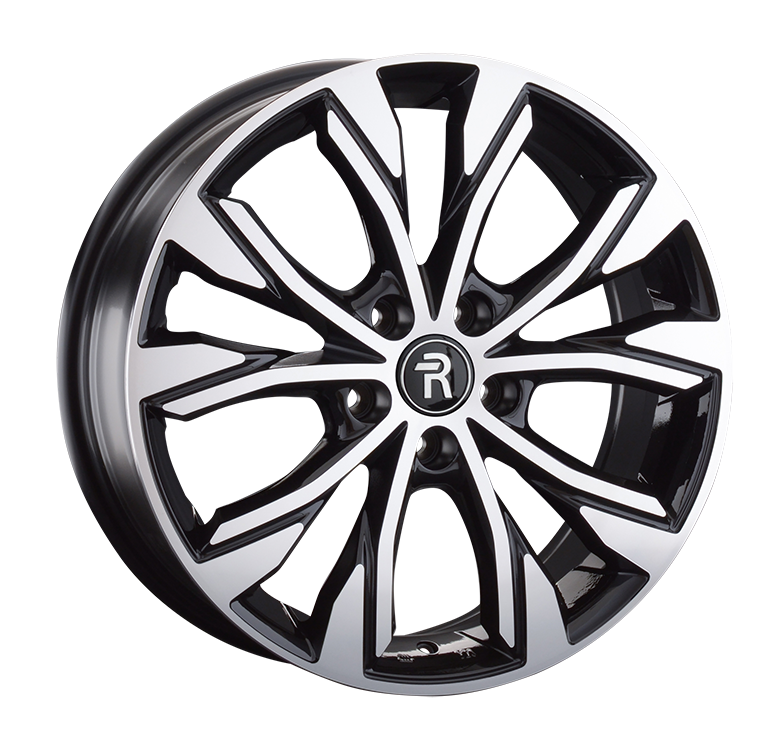 Replay VV237 7x18/5x112 D57.1 ET43 Чёрный полностью полированный