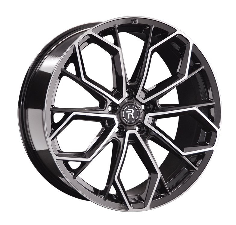 Replay LR92 9.5x22/5x120 D72.6 ET49 Чёрный полностью полированный