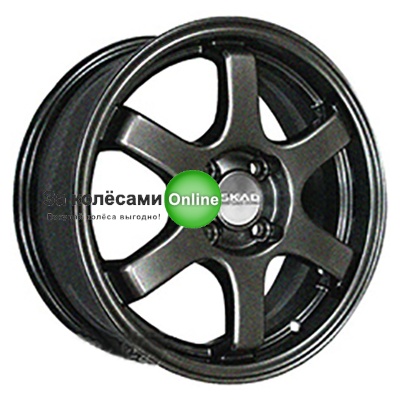 Скад Киото (КЛ249) 6x15/4x98 ET38 D58,6 Графит