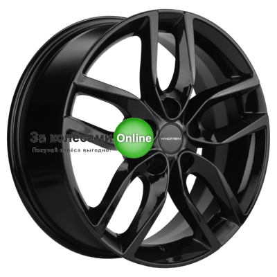 Khomen Wheels KHW1708 (Nissan Tiida) 6,5x17/5x114,3 ET45 D66,1 Black