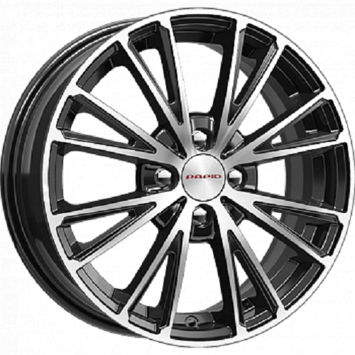 K&K Меандр-ориг. 6x16/4x100 D60.1 ET41 Алмаз Черн