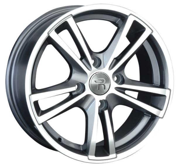 Replay CHR26 7x17/5x108 D60.1 ET33 Насыщенный темно-серый полностью полированный