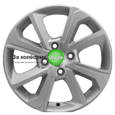 Khomen Wheels KHW1501 (Rio/Solaris) 6x15/4x100 ET46 D54,1 F-Silver