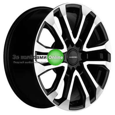 Khomen Wheels KHW1805 (Great Wall POER (new)) 7,5x18/6x139,7 ET42 D100,1 Black-FP