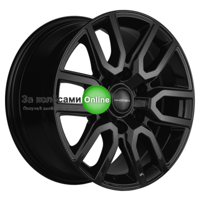 Khomen Wheels KHW1723 (JAC T6 Pickup) 8x17/6x139,7 ET30 D106,1 Black