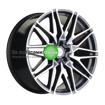 Колесный диск Khomen Wheels KHW2103 (X5/X6/X7доп.) 9,5x21/5x112 ET30 D66,6 Gray-FP купить в Самаре