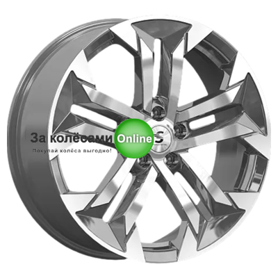 Premium Series КР015 (Exeed TXL/VX) 7,5x19/5x108 ET36 D65,1 Diamond Gloss Graphite