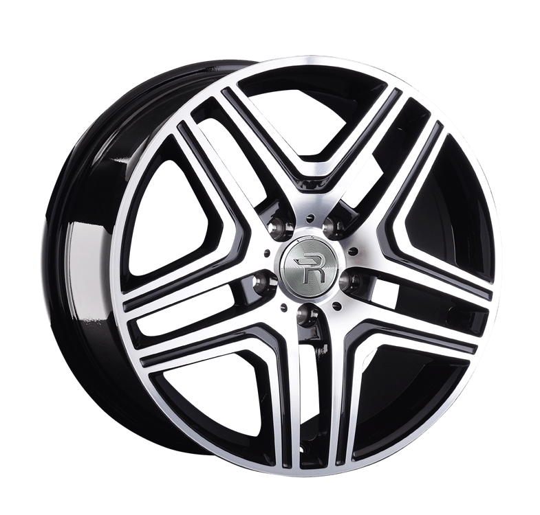 Replay MR67 8.5x19/5x112 D66.6 ET57 Чёрный полностью полированный