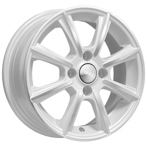 Скад Монако 5.5x14/4x98 D58.6 ET38 Белый с полированной лицевой частью