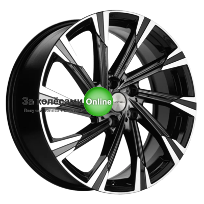 Khomen Wheels KHW1901 (Chery Tiggo 8) 7,5x19/5x108 ET47 D60,1 Black-FP
