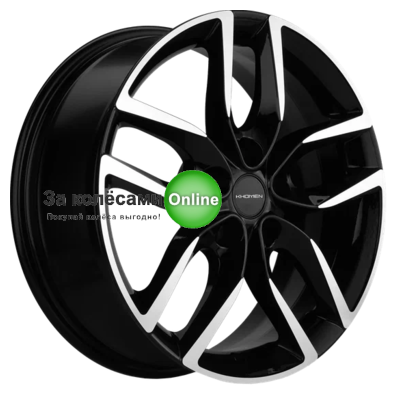 Khomen Wheels KHW1708 (Geely Coolray) 6,5x17/5x114,3 ET45 D54,1 Black-FP