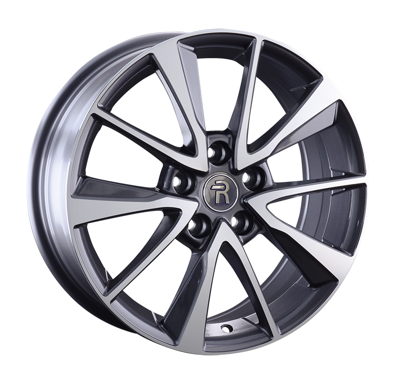 Replay LX136 8x18/5x114.3 D60.1 ET30 Насыщенный темно-серый полностью полированный