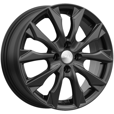 Скад Нагоя 6x16/4x100 D60.1 ET41 Черный полностью матовый