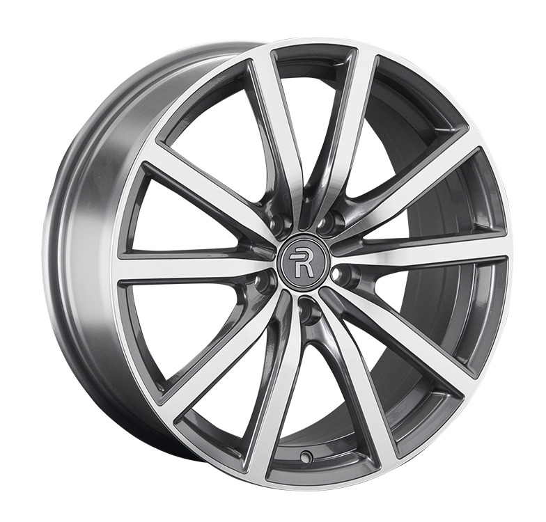 Replay GL60 8x18/5x108 D63.3 ET46 Насыщенный темно-серый полностью полированный