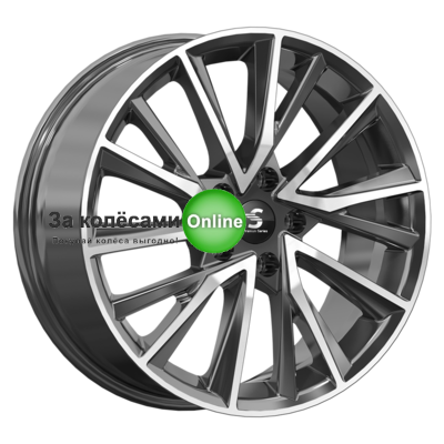 Premium Series КР010 (Exeed TXL) 7,5x18/5x108 ET36 D65,1 Diamond Black Gris