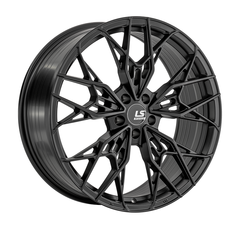 LS RC83 9x20/5x108 D65.1 ET35 черный с серебром