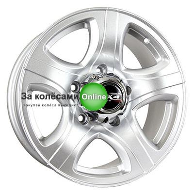 Tech Line 622 7,5x16/6x139,7 ET10 D110,1 Silver