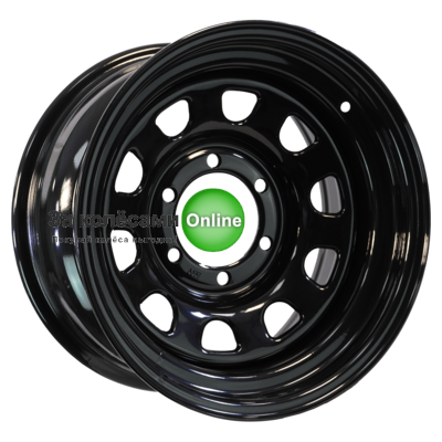 ZEPP 4x4 Toyota Hilux 2.5D, 3.0D Semicircle 8x16/6x139,7 ET-10 D110 Gloss Black (LTM)