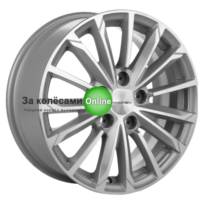 Khomen Wheels KHW1611 (Toyota/Suzuki) 6,5x16/5x114,3 ET45 D60,1 F-Silver-FP