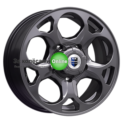K&K Линкс (КС1057) 7x16/5x139,7 ET35 D108,5 Антрацит M