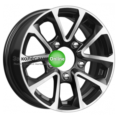 iFree Восток (КС887) 6x15/5x139,7 ET40 D98 Блэк Джек