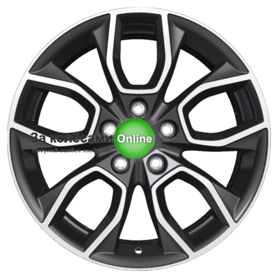 Khomen Wheels KHW1713 (Ceed) 7x17/5x114,3 ET53 D67,1 Black-FP