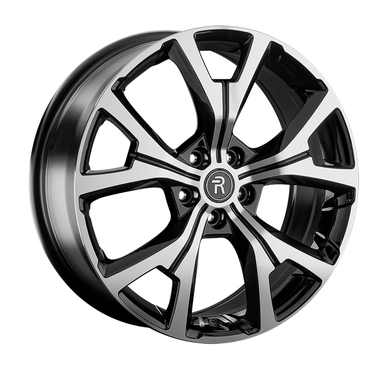 Replay HND369 7.5x20/5x114.3 D67.1 ET49.5 Чёрный полностью полированный