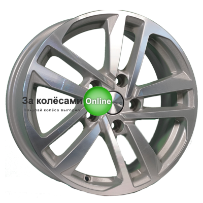 Khomen Wheels KHW1612 (Polo) 6,5x16/5x100 ET39 D57,1 F-Silver-FP