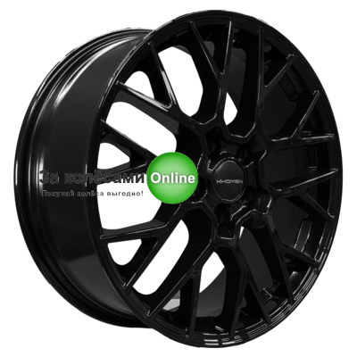 Khomen Wheels KHW1818 (Geely Coolray) 7x18/5x114,3 ET53 D54,1 Black